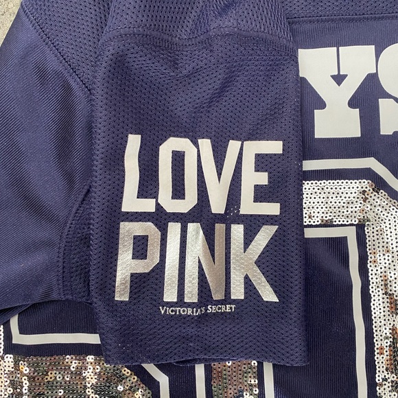 Victoria Secret Pink Dallas Cowboys Sequins Jersey - Picture 7 of 8